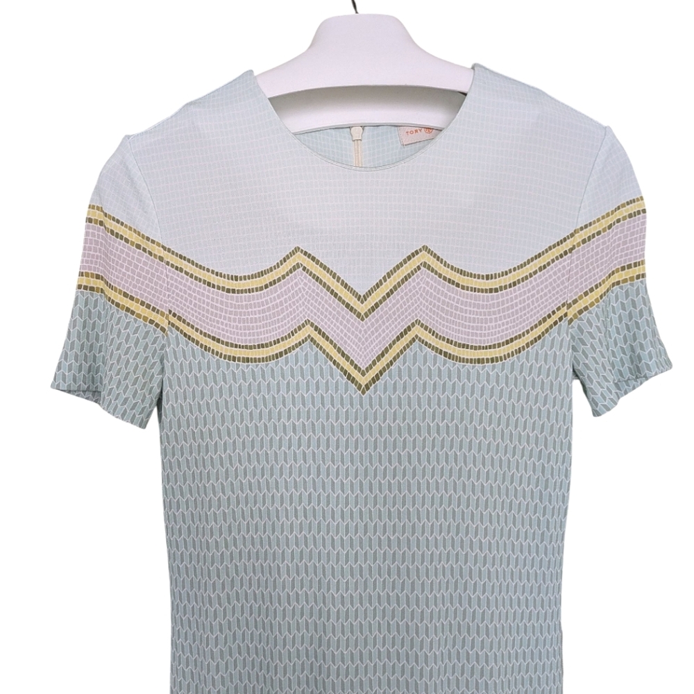 Tory Burch Patterned Knee-length Shift Dress - image 2